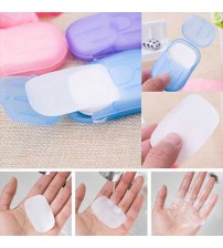 Pack of 20 Portable Mini Disposable Paper Soap
